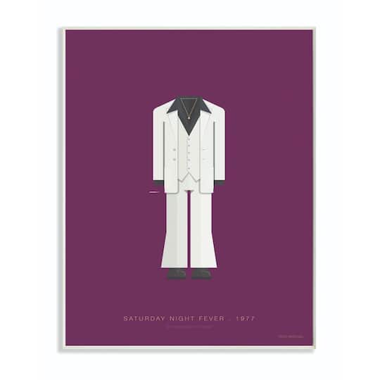 Stupell Industries Saturday Night Fever Fashion Design Wall Plaque